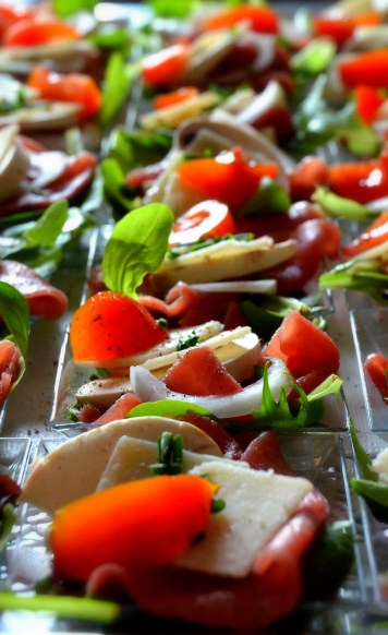 Carpaccio de Boeuf et sa verdure